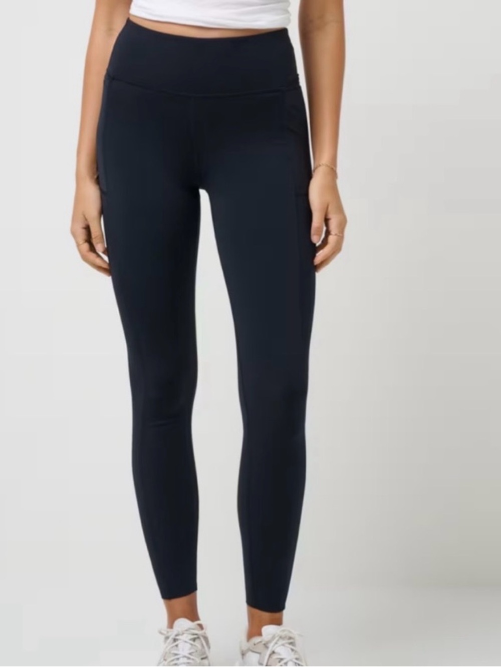 TravisMathew Black High-Waist Performance Leggings